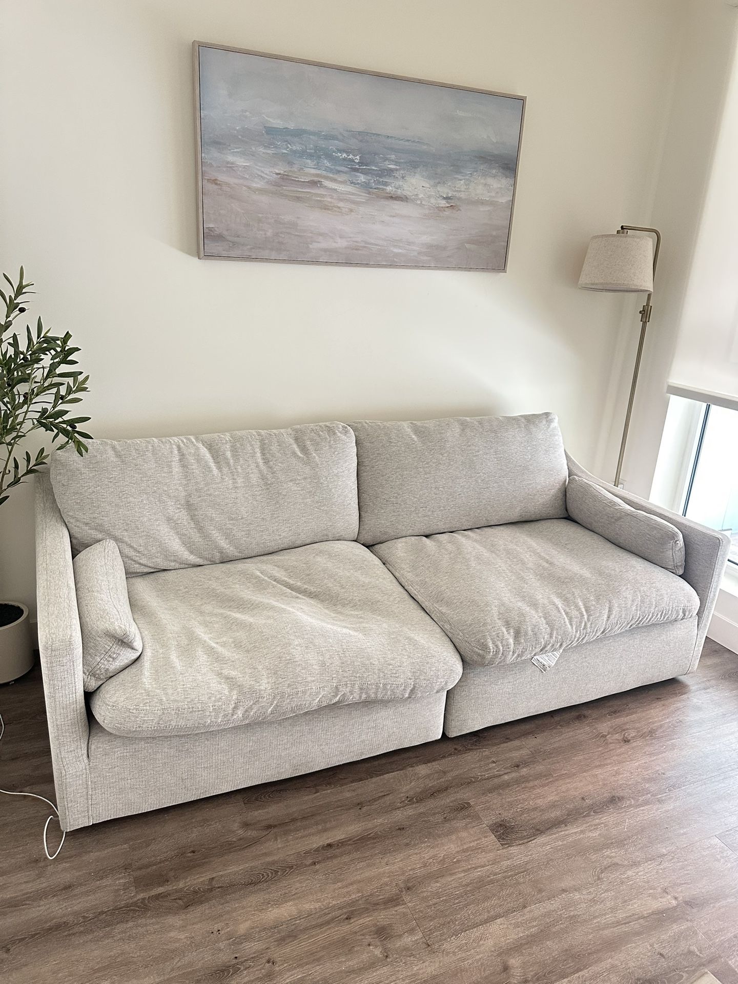 Living Spaces Couch For Sale