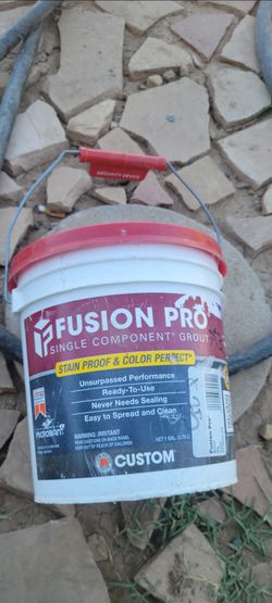 Fusion Pro premixed grout