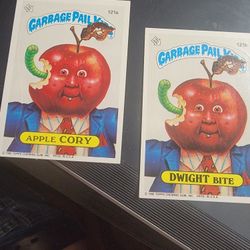 1986 Rare Garbage Pail Kids 