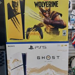 PS5 Digital And DISC limited Edition For Finance