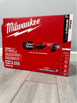 M12 12-Volt Lithium-Ion FORCE LOGIC Press Tool Kit w/ CTS Copper Jaws w/ ONE-KEY by Milwaukee