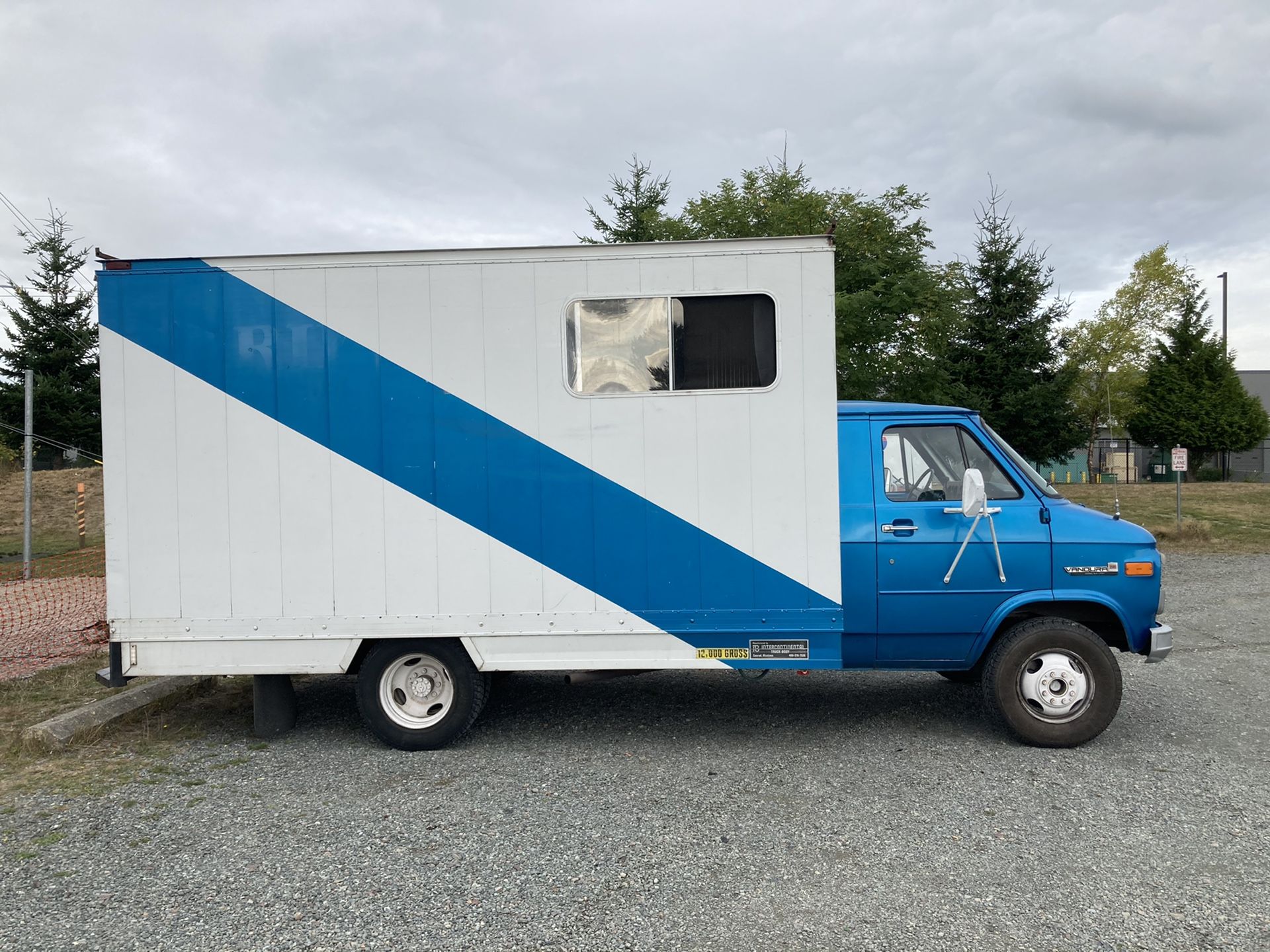 Box truck/van conversion rv