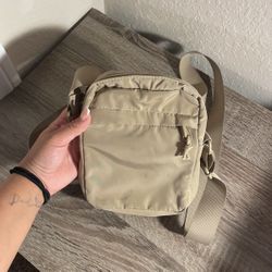 beige crossbody
