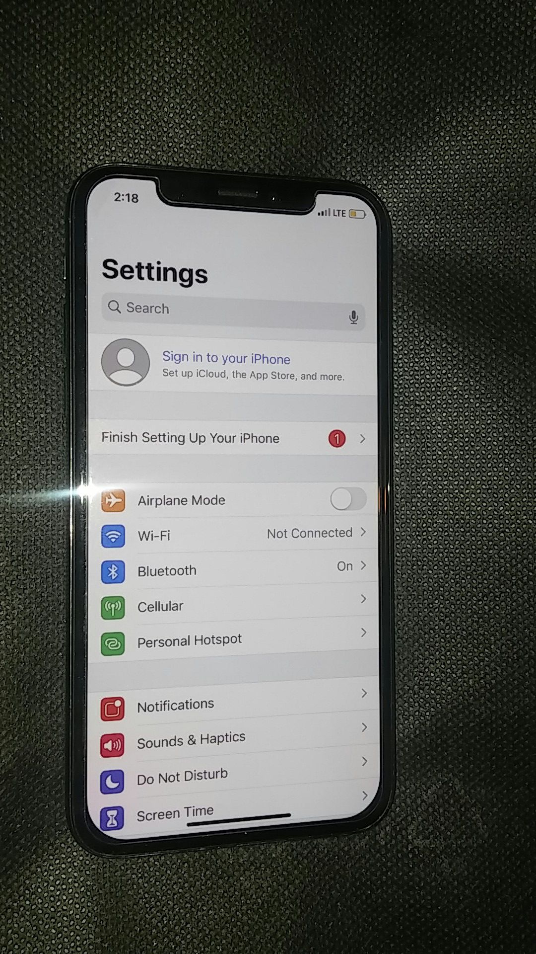 iPhone X Unlocked 64GB Gray - Clean imei and No iCloud lock on it.