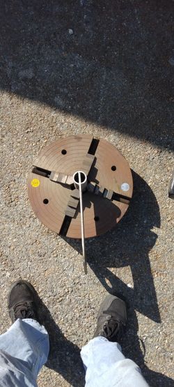 New 16 in 4 jaw lathe chuck for 400 mm