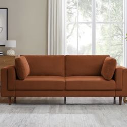 Burnt orange Couch