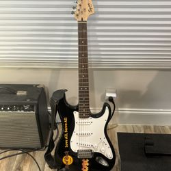 Fender Squier strat guitar