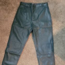 Zara Faux Leather Pants