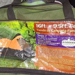 Ozark Trail Family Dome Tent Sleeps 7