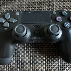 Ps4 Wireless Controller Black With Data Cable