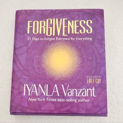 New Book Forgiveness: 21 Days to Forgive Everyone - New Hardcover, by Iyanla Vanzant