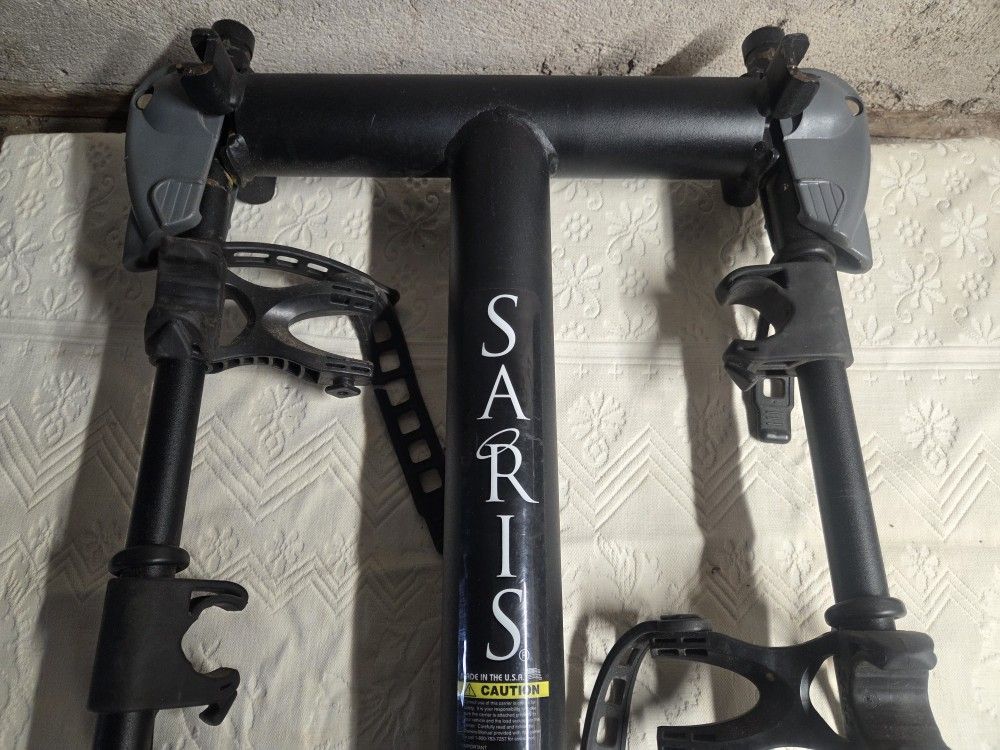 Saris 4 bike rack. Blackburn Trakstand more