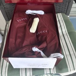 Men Gucci Shoes GG canvas Re-web Us 10