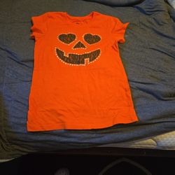 Girls Halloween blouse.