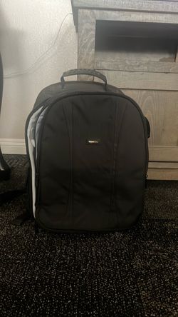 Large Amazon black backpack