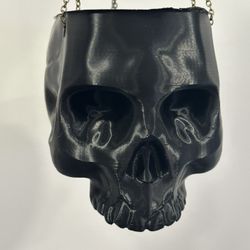 Hanging Skull Pot