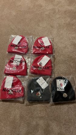 7 moncler beanies/ hats