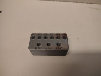 Tig tip depth adjusting jig
