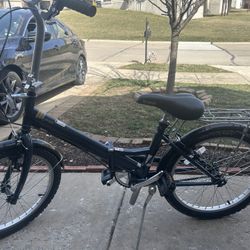 Schwinn Hinge Adult Folding Bike, 20-inch Wheels