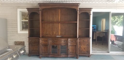 Wood Entertainment Center