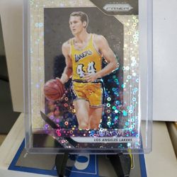 Lakers Jerry West Refractor Card