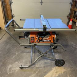 Rigid Portable Table Saw