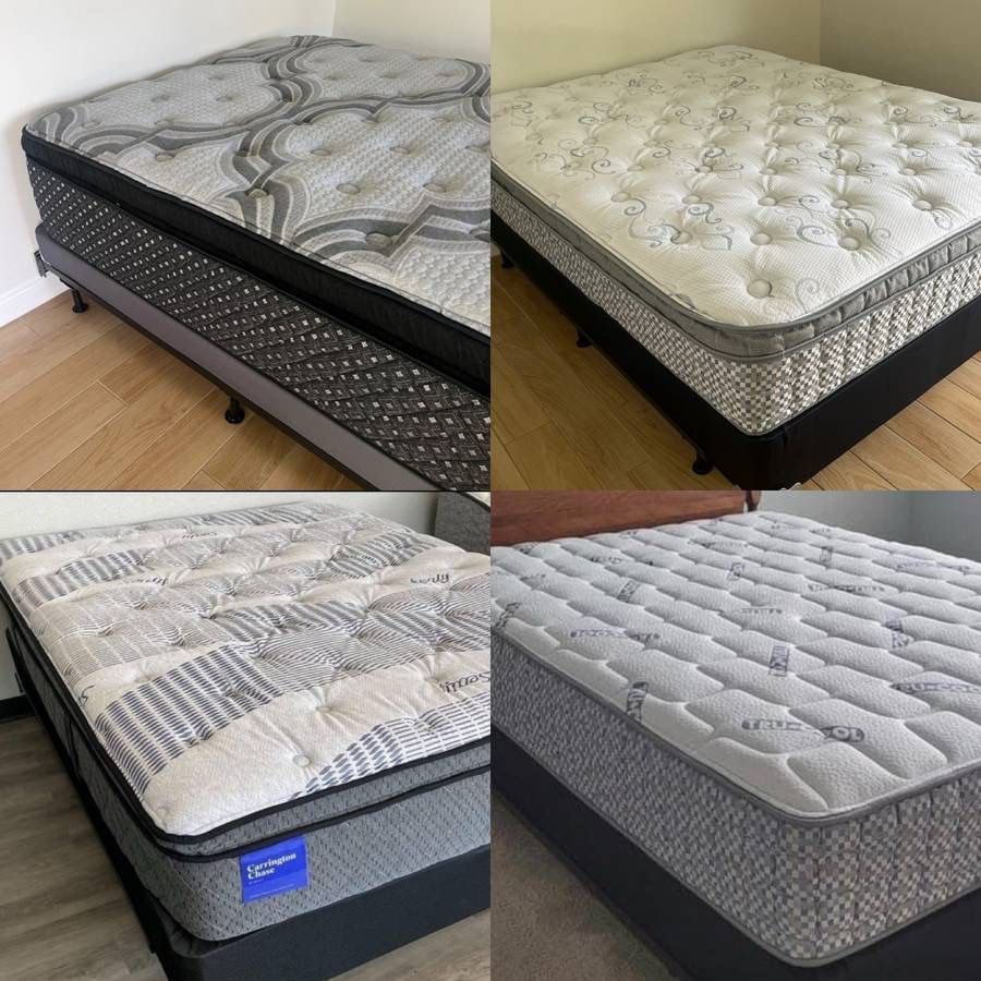 Queen Mattress/firm/ pillowtops/ Hybrids / Eurotops Brand NEW