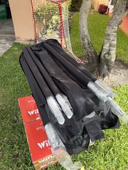 Portable Telescopic Aluminum Banner Stand Frame – Tension Fabric Backdrop System exspo