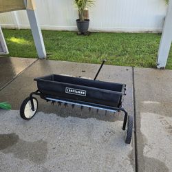 CRAFTSMAN Aerator Drop Spreader Combo,