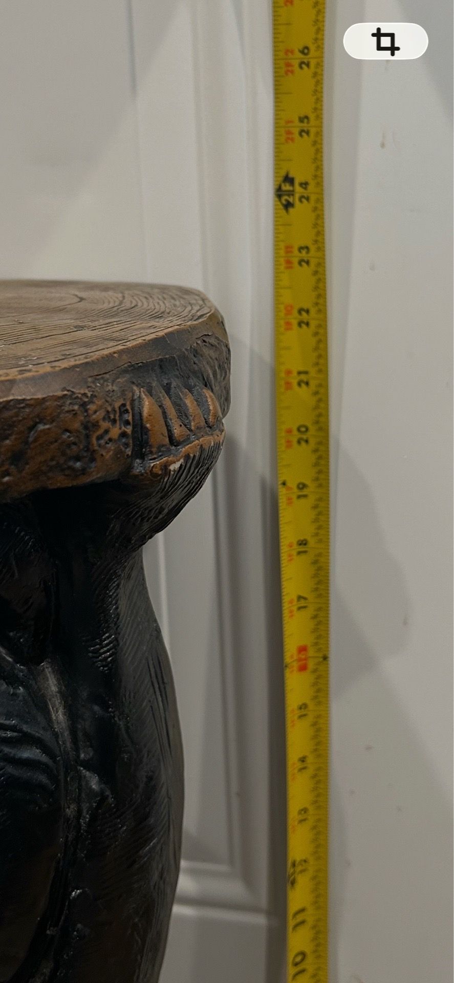 Bear end table.