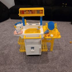 Vintage Fisherprice Kitchen Set From The '80s