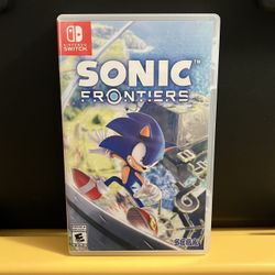 Sonic The Hedgehog Frontiers for Nintendo Switch video game console system or Lite Oled Sega
