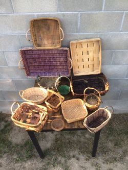 Wicker Basket(s)  🐣Great for EASTER 🐣 ❗️💥Four - $10 cash💥❗️