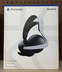 NEW! Sony PlayStation 5 PS5 - Pulse Elite Wireless Gaming Headset - SEALED