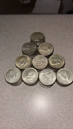 Silver half dollars
