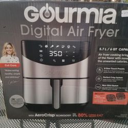Gourmia Digital Air Fryer 6qt 