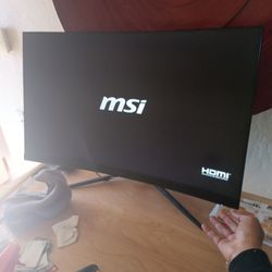 Msi Curved Gaming Monitor  27inch