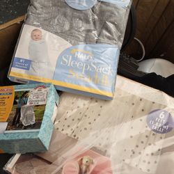 Free Newborn Items Swaddle, Mosquito Meshes