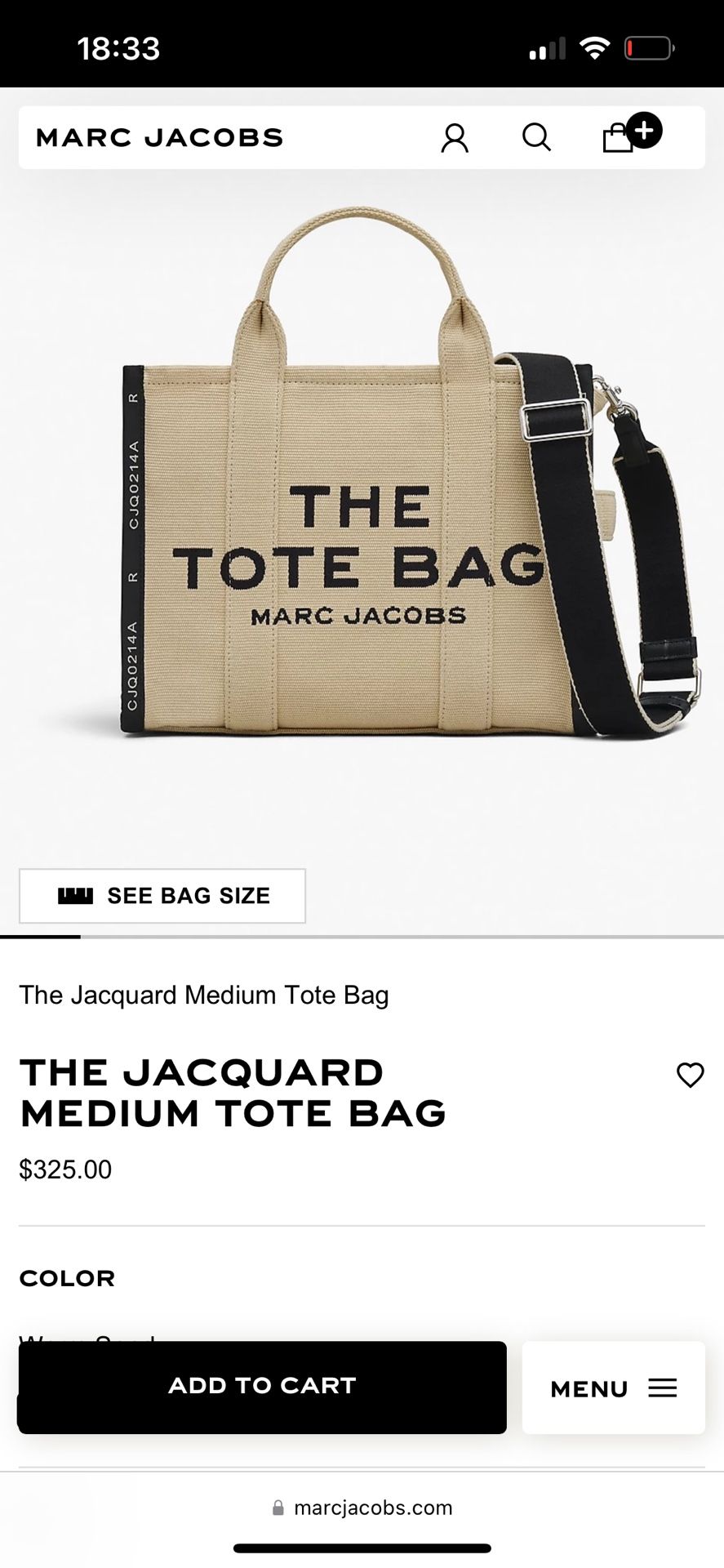 Tote bag (marc jacobs)