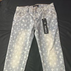 PURPLE BRAND Monogram Jeans