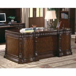 Executive desk and chair