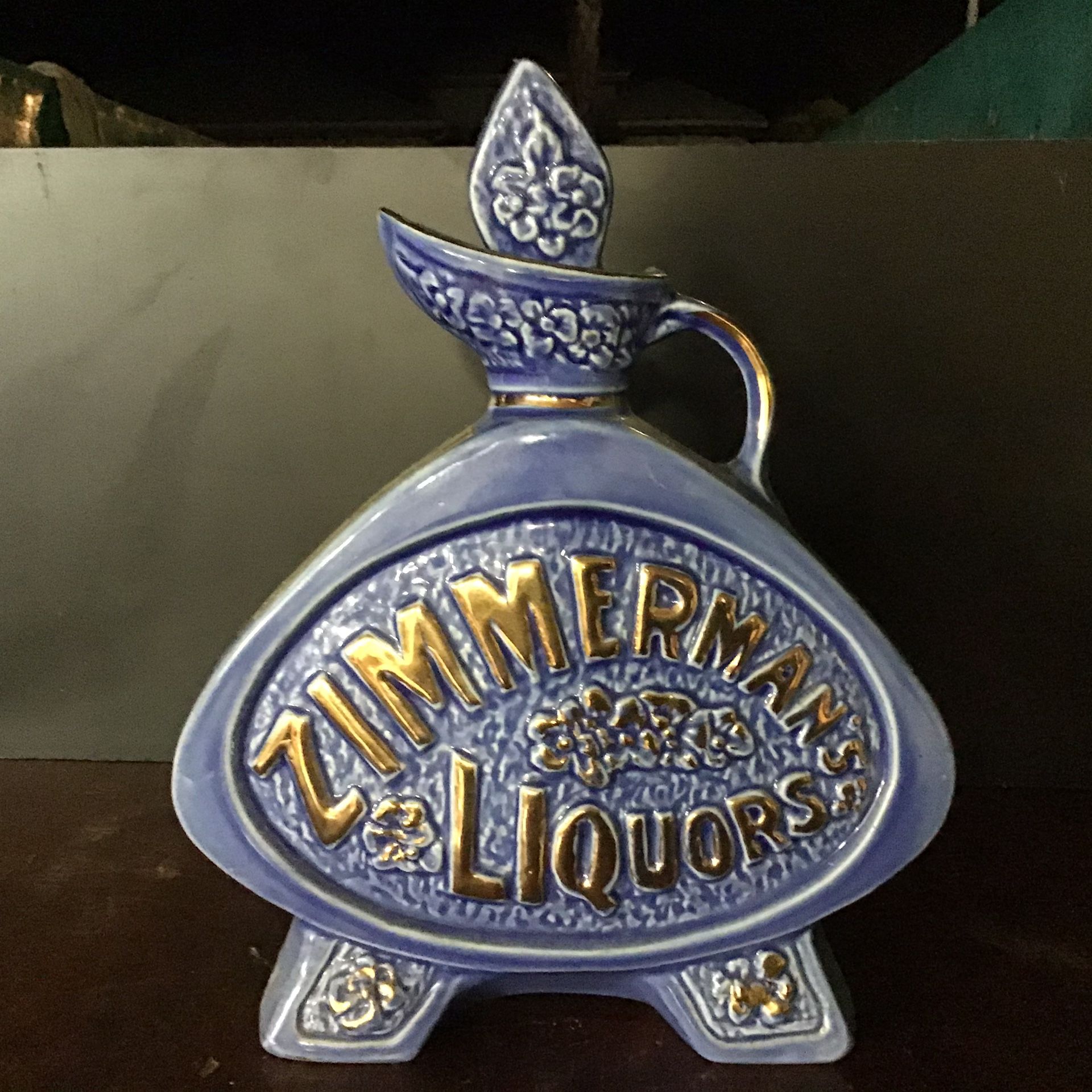 Vintage Jim Beam Whiskey decanter ~ Empty