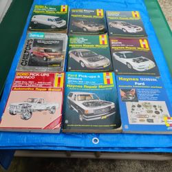 Mazda/Mitsubishi/Ford/ Dodge & Plymouth Van/Hyundai Haynes Repair Manuals 