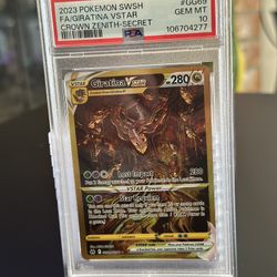 Giratina GG69 PSA 10 Pokemon