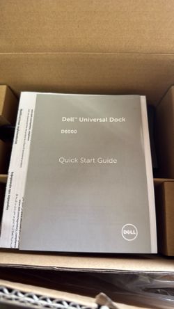 Dell docking station with dual monitor