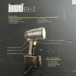 Video Light, Portable, Lowel GL-1