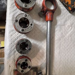 Rigid pipe threader  manual 111-r