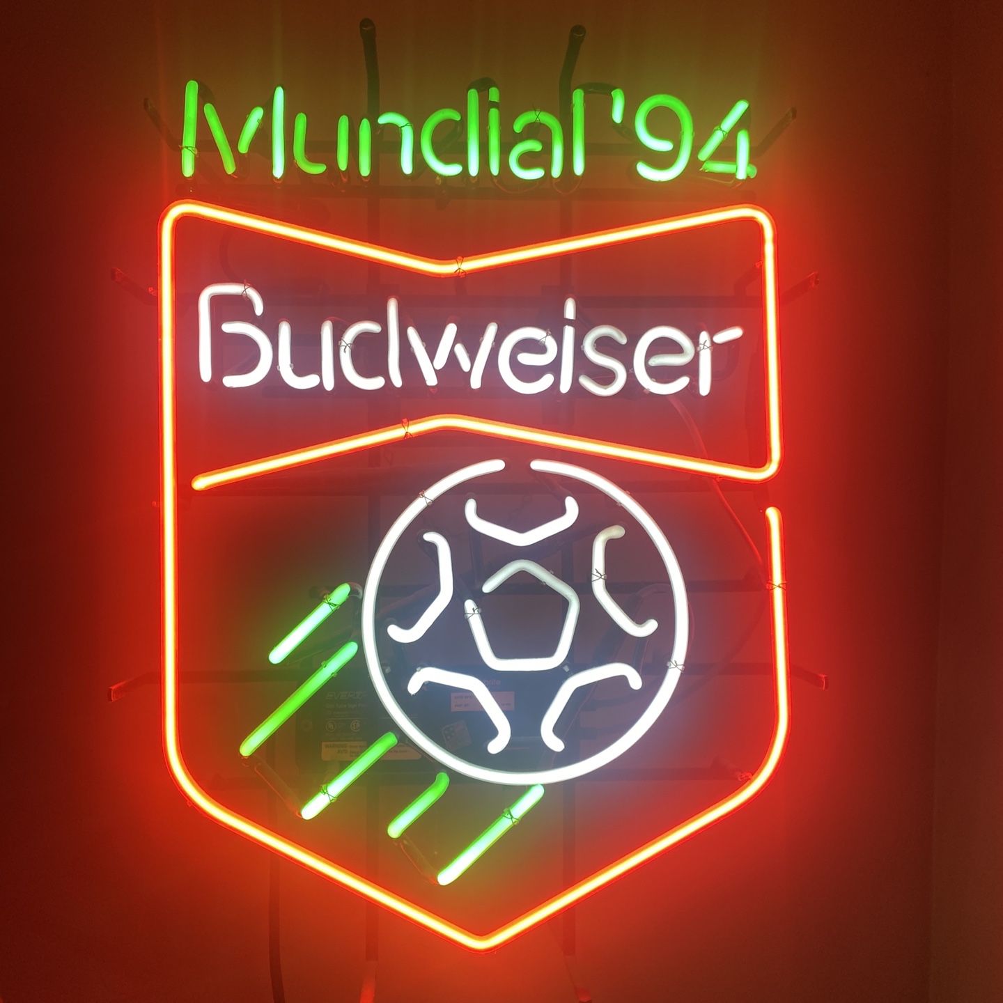 Budweiser World Cup 1994 Country Sign - Choose One - 2