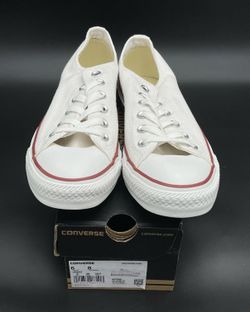 Converse All Star OX Optic White Shoes Women's Size 8 US