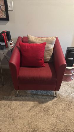 Pair of Red Chairs